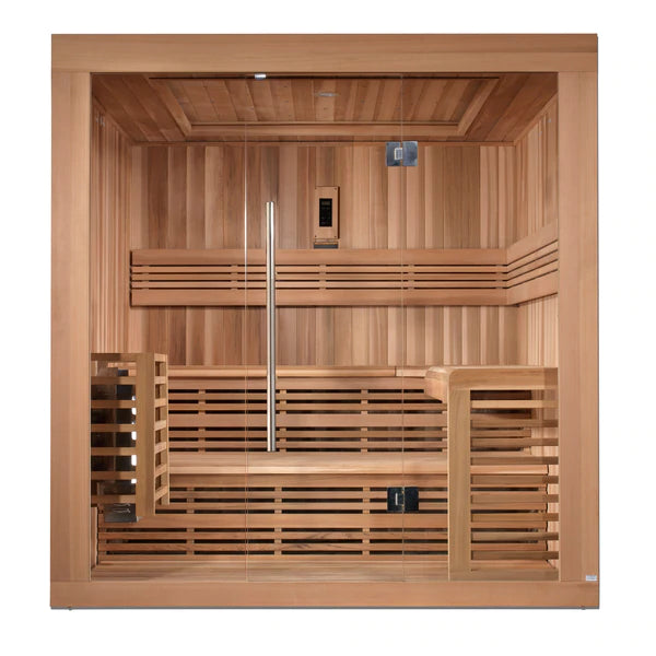 Golden Designs "Osla Edition" 6 Person Traditional Steam Sauna