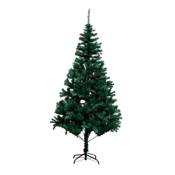 Artificial Indoor Christmas Holiday Tree - 7 Foot - Dark Green