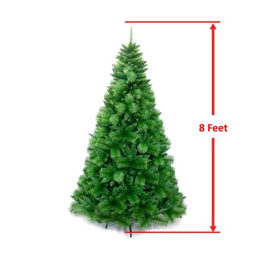 Traditional Artificial Indoor Christmas Holiday Tree - 8 Foot
