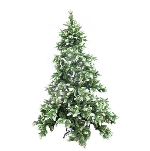 Artificial Christmas Tree with Snow Dusted Tips - 7 Foot