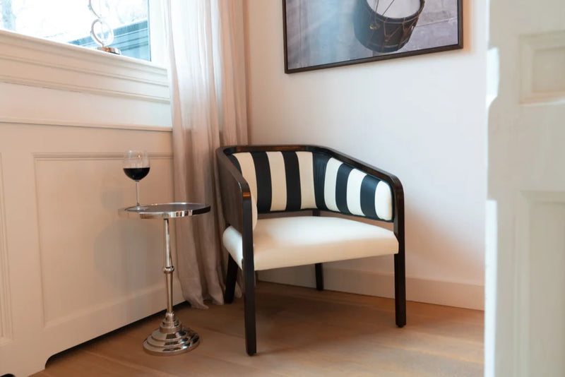 Martini Chair, Black & White