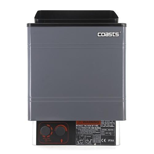 COASTS Sauna Heater for Spa Sauna Room - 6KW - 240V - CON 3 Outer Digital Controller
