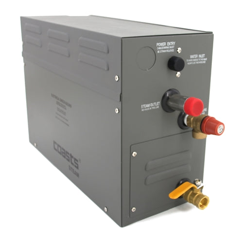 COASTS Steam Generator for Steam Saunas - KS120 Controller - AR4C - 4KW - 240V