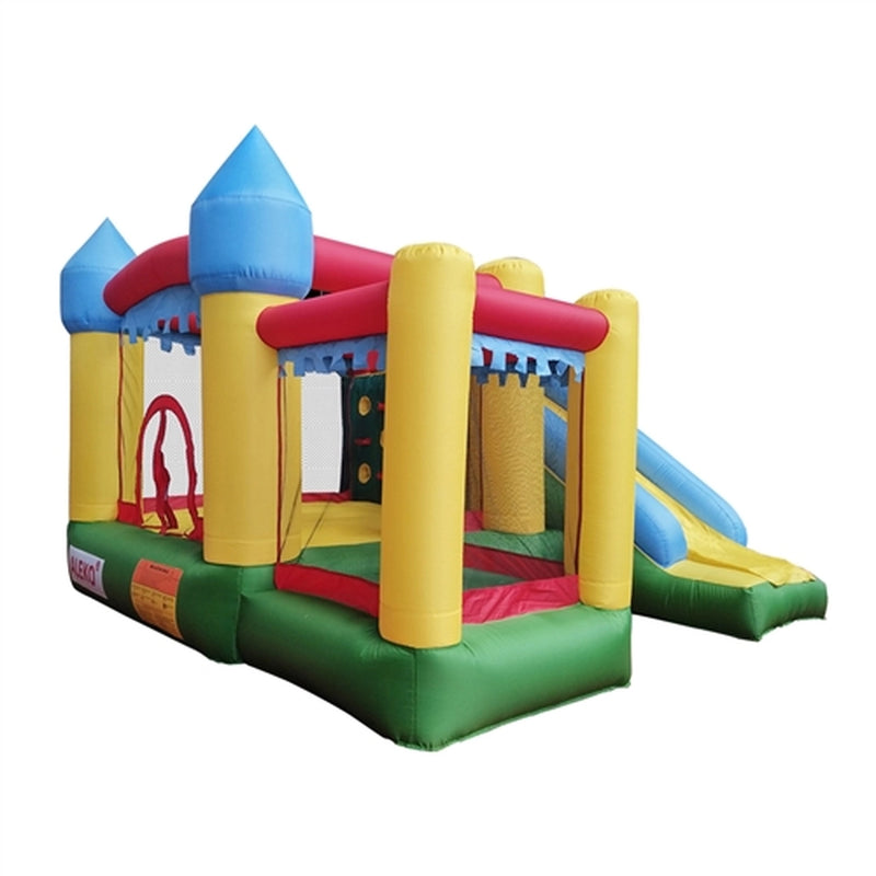 Commercial Grade Inflatable Fun Slide Bounce House with Ball Pit and Blower