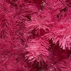 Luscious Artificial Christmas Holiday Tree - 5 Foot - Soft Coral Pink