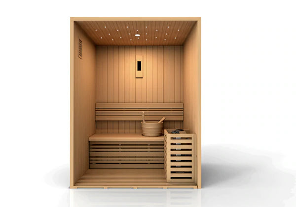 Golden Designs "Sundsvall Edition" 2 Person Traditional Steam Sauna