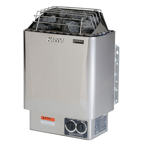 Harvia KIP Wet Dry Sauna Heater Stove - Digital Controller - 8 kW